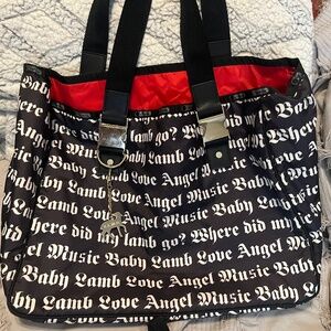 Lamb tote bag